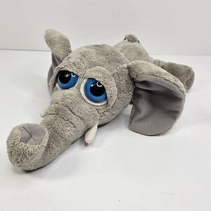 Gazoo The Elephant Russ Berrie Floppy Soft Toy Plush Beanie Comforter